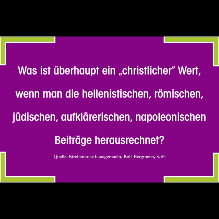 Christlicher Wert